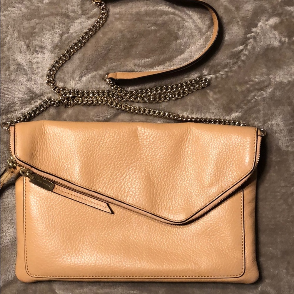 Henri Bendel crossbody nude